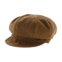 Gore-Tex Newsboy Cap - Brown Reference: 5803 | Traclet Hatmakers