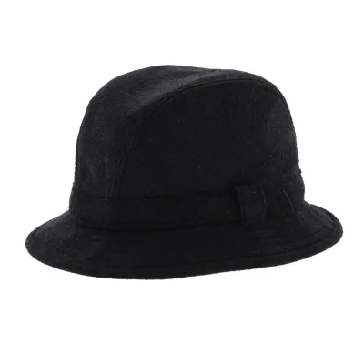 English bucket hat loden - black Reference: 5812 | Traclet Hat Shop