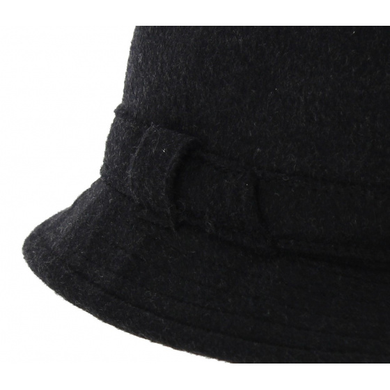 English Bucket Hat Loden Black - City Sport