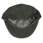 Flat cotton cap Black jaxon