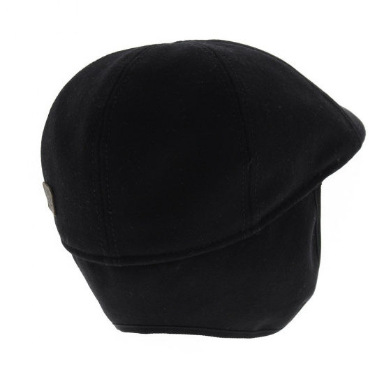 Casquette caches-oreilles Gatsby Noir - Göttmann