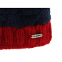 Nuby Beanie - Cherry-red Cable Knit