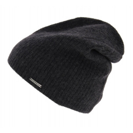 Stetson Beanie - Villas Cashmere Anthracite