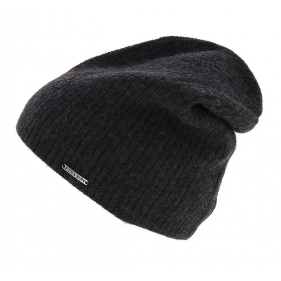 Stetson Beanie - Villas Cashmere Anthracite