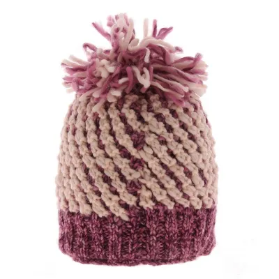 Bonnet tricot Maissa - Bois de rose - Boutique Traclet Reference : 5952 | Chapellerie Traclet