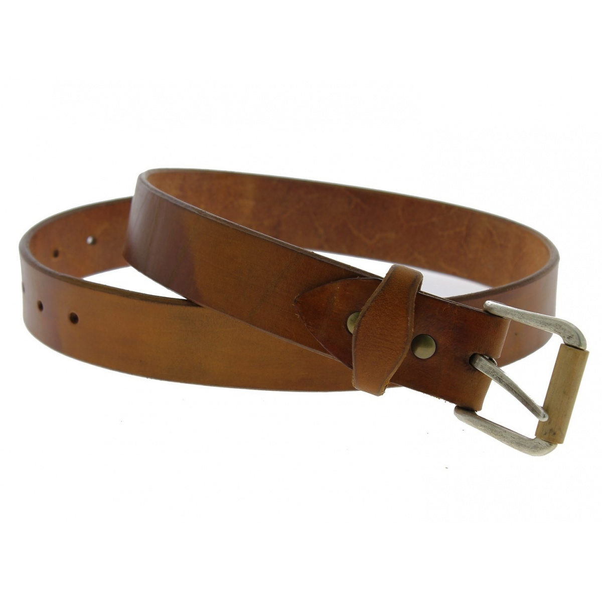Leather belt - Hermann Oak Leather Reference : 5967 | Chapellerie Traclet