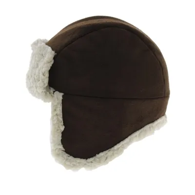 Crew children's ushanka in brown color Reference: 5968 | Traclet Hat Shop