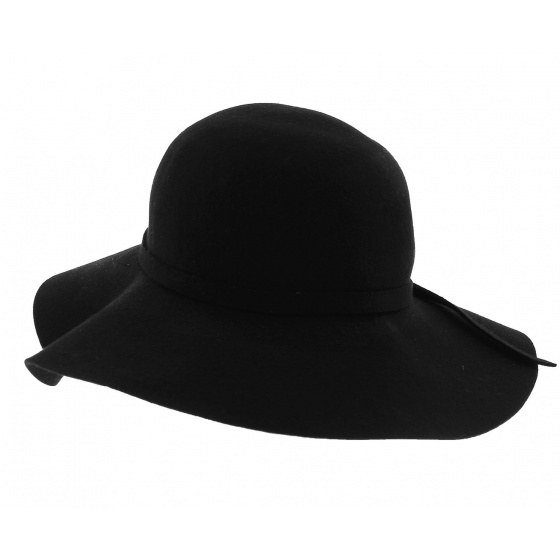 Flechet Wool Wide Brim Hat - Alysa