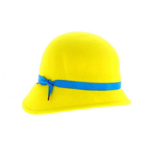 Chapeau cloche Natalina - Jaune Chapeau cloche Natalina - Jaune