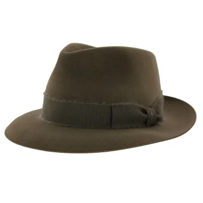 Chapeau Fedora Comet - Putty - Boutique Traclet Reference : 5996 | Chapellerie Traclet