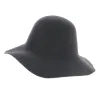 Capeline Garbo Feutre Laine Gris - No Hats Reference : 5998 | Chapellerie Traclet