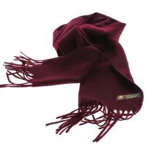 Burgundy wool scarf - Traclet Reference: 6026 | Traclet Hat Shop