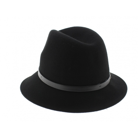Black Darcy Trilby Hat - Betmar