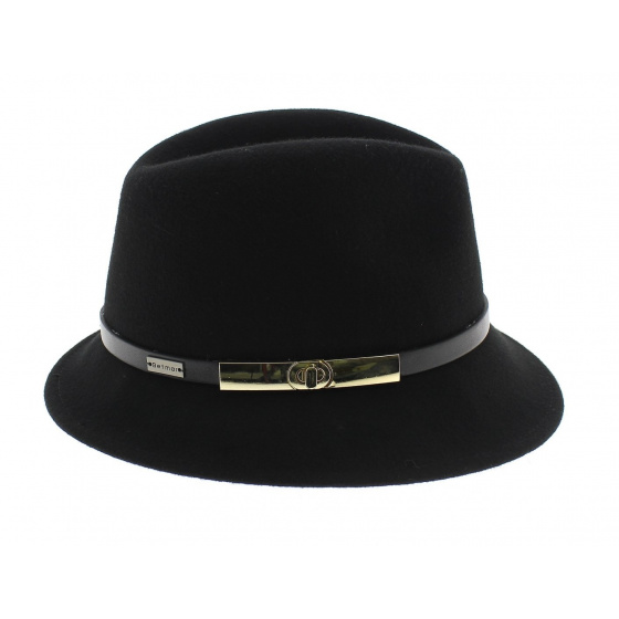 Black Darcy Trilby Hat - Betmar
