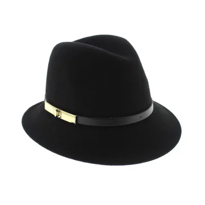 Black Darcy Trilby Hat - Betmar - Traclet boutique Reference: 6031 | Traclet Hat Shop