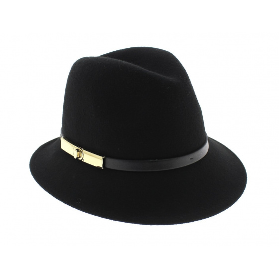 Black Darcy Trilby Hat - Betmar