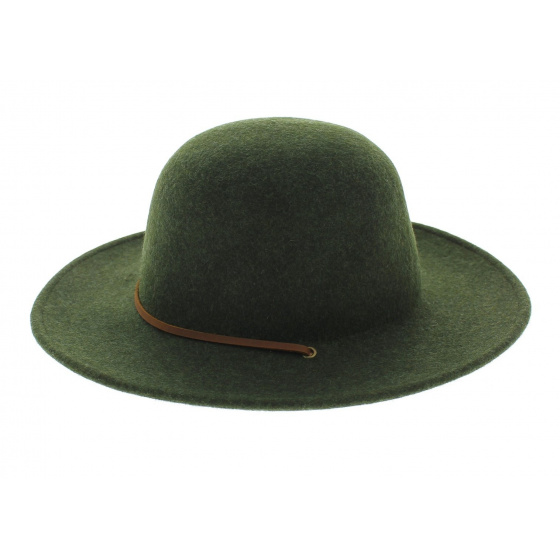 Capeline Tiller Feutre Laine Vert Sapin- Brixton Capeline Tiller Feutre Laine Vert Sapin- Brixton