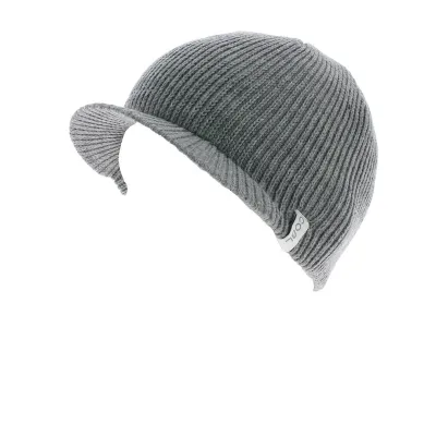 The Basic Heather Grey Coal Beanie Reference: 6043 | Traclet Hat Shop
