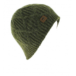 The Yukon olive beanie