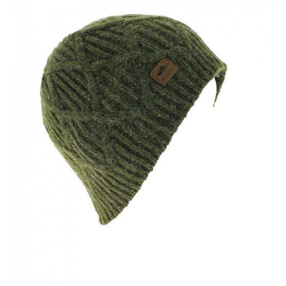 The Yukon olive beanie