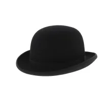 chapeau melon feutre laine coloris uni Reference : 159 | Chapellerie Traclet