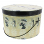 Vintage Paris New York Hat Box - Traclet