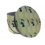 Vintage Paris New York Hat Box - Traclet