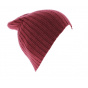 Currant cashmere beanie by Bergeron Créations