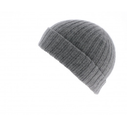 French Gray Cashmere Beanie