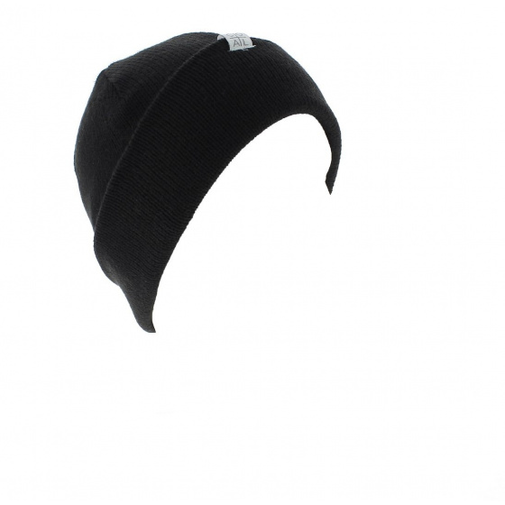 The Flt Black Beanie - Coal