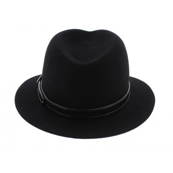 Chapeau Parkland Furfelt Noir - Stetson Chapeau Parkland Furfelt Noir - Stetson