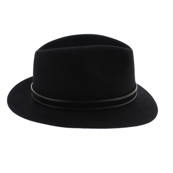 Chapeau Parkland Furfelt Noir - Stetson Chapeau Parkland Furfelt Noir - Stetson