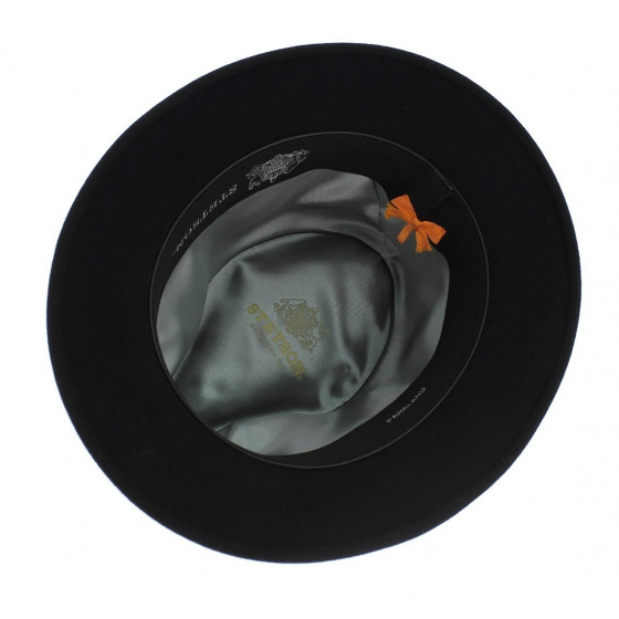 Chapeau Parkland Furfelt Noir - Stetson Chapeau Parkland Furfelt Noir - Stetson