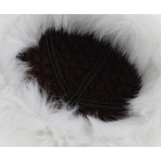 White Fur Toque - Anna Rizzo - Traclet