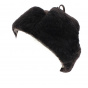 Moscow real fur ushanka - Gena chocolate brown
