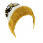 Tricolor Pom-Pom Beanie - Wegener