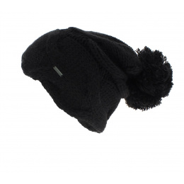 Bonnet Pompon noir - Wegener
