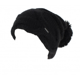 Bonnet Pompon noir - Wegener