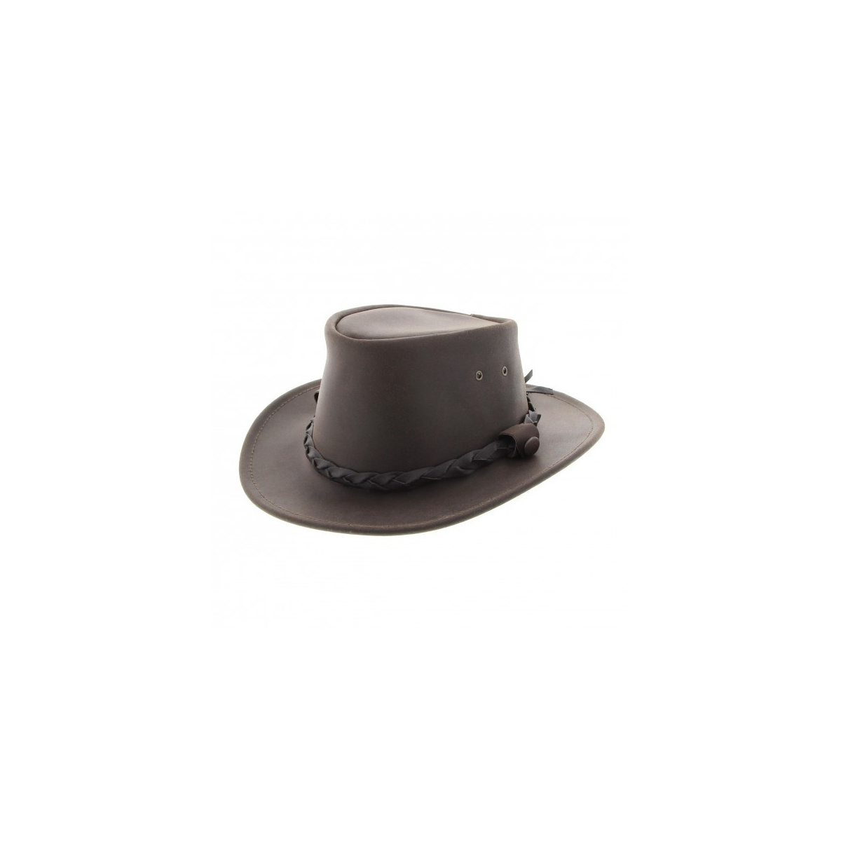 australian leather hat Highlander Reference : 572 | Chapellerie Traclet