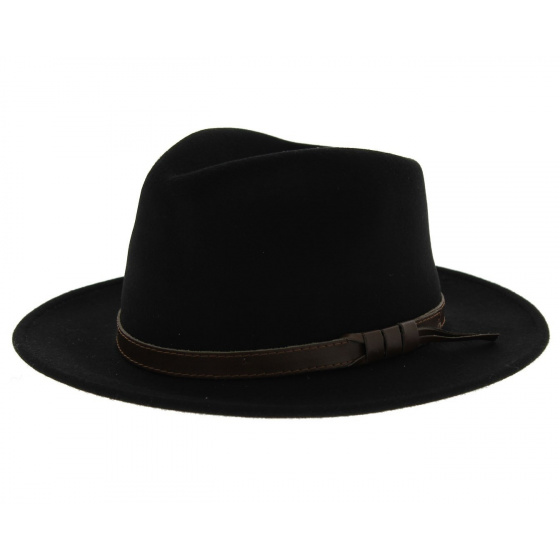 Manny Black Traveler Hat
