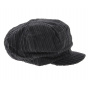 Casquette Gavroche Velours Gris - Traclet