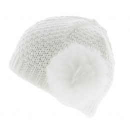 Le Drapo hat - White pompon