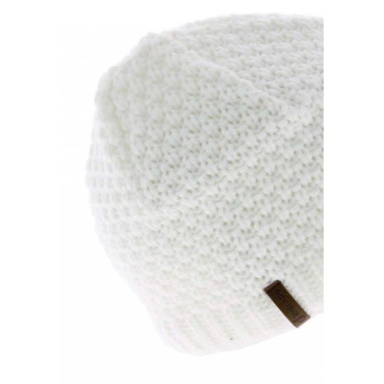 Le Drapo Beanie - White Pompom