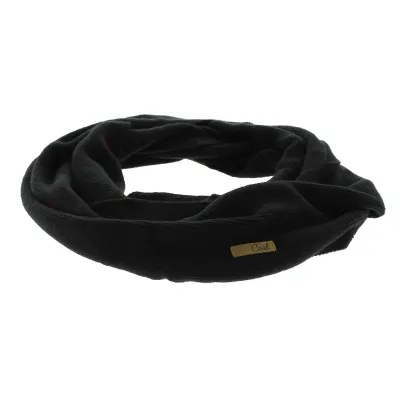 The Julietta Eternity Black Snood - Coal Reference: 6221 | Chapellerie Traclet