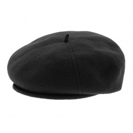 Black Heritage Brando Cap by Laulhère