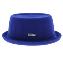 Chapeau PorkPie Wool Mowbray Bleu - Kangol - Boutique Traclet  Reference : 6234 | Chapellerie Traclet