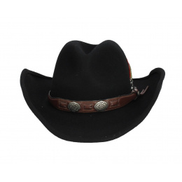 Chapeau Roy Stetson - Noir