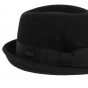 Black Celine Trilby Hat - Betmar