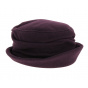 Accordion Hat - Violet