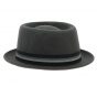 Crooner Porkpie Hat - Anthracite